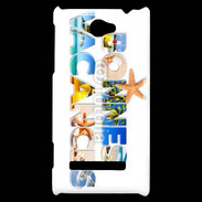 Coque HTC Windows Phone 8S Bonnes vacances