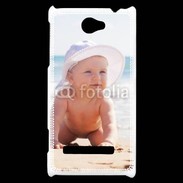 Coque HTC Windows Phone 8S Bébé à la plage