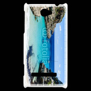 Coque HTC Windows Phone 8S Crique paradisiaque 