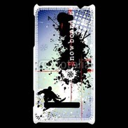 Coque HTC Windows Phone 8S Graffiti Ski