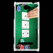 Coque HTC Windows Phone 8S Table de poker