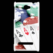 Coque HTC Windows Phone 8S Passion du poker