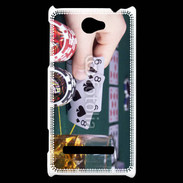 Coque HTC Windows Phone 8S Joueur de poker 3