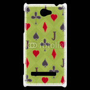 Coque HTC Windows Phone 8S Poker vintage 3