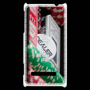 Coque HTC Windows Phone 8S Valise de poker