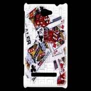 Coque HTC Windows Phone 8S Illustration poker 1