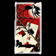 Coque HTC Windows Phone 8S Halloween poker
