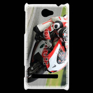 Coque HTC Windows Phone 8S Moto sur circuit