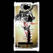 Coque HTC Windows Phone 8S motocross frame