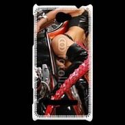 Coque HTC Windows Phone 8S Moto sexy 4
