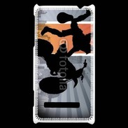 Coque HTC Windows Phone 8S Stunt Motocross 1