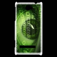Coque HTC Windows Phone 8S oeil de la matrice
