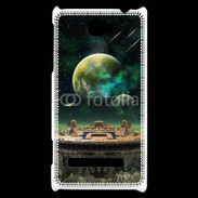 Coque HTC Windows Phone 8S Planète Alien