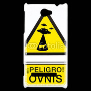 Coque HTC Windows Phone 8S Warning Ovni