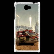 Coque HTC Windows Phone 8S Véhicule extra terrestre
