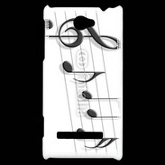 Coque HTC Windows Phone 8S Portée de notes
