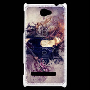 Coque HTC Windows Phone 8S Musique vintage