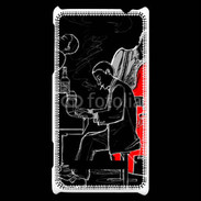 Coque HTC Windows Phone 8S Jazz Band