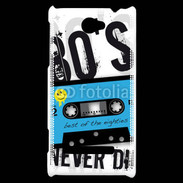 Coque HTC Windows Phone 8S Cassette audio Années 80