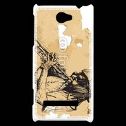 Coque HTC Windows Phone 8S Illustration trompettiste 