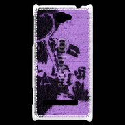 Coque HTC Windows Phone 8S Trompettiste graffiti