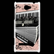 Coque HTC Windows Phone 8S Illustration accordéon 1