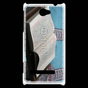 Coque HTC Windows Phone 8S Livre du coran ouvert