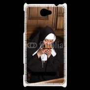 Coque HTC Windows Phone 8S Nonne en prière 2