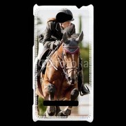 Coque HTC Windows Phone 8S Jumping Equitation
