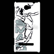 Coque HTC Windows Phone 8S Smash volley ball