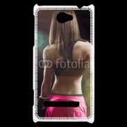 Coque HTC Windows Phone 8S Boxe féminine