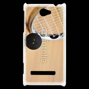 Coque HTC Windows Phone 8S Squash raquette et balle