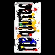 Coque HTC Windows Phone 8S Paintball logo 1