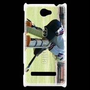 Coque HTC Windows Phone 8S Gardien de Hockey sur gazon