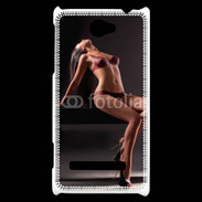Coque HTC Windows Phone 8S Body painting Femme