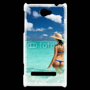 Coque HTC Windows Phone 8S Plage sexy