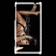 Coque HTC Windows Phone 8S Brune sexy