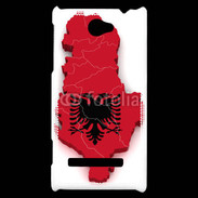 Coque HTC Windows Phone 8S drapeau Albanie