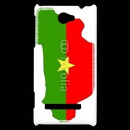 Coque HTC Windows Phone 8S drapeau Burkina Fasso