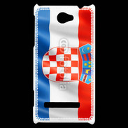 Coque HTC Windows Phone 8S Drapeau Croatie