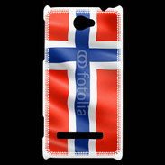 Coque HTC Windows Phone 8S Drapeau Norvège
