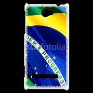 Coque HTC Windows Phone 8S drapeau Brésil 5
