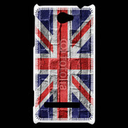 Coque HTC Windows Phone 8S Graffiti drapeau Angleterre