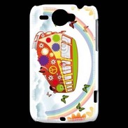 Coque HTC Wildfire G8 Flower power