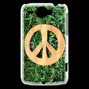 Coque HTC Wildfire G8 Paix et herbe