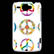 Coque HTC Wildfire G8 Symboles de paix