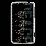 Coque HTC Wildfire G8 Paix musicale