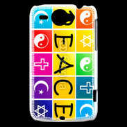 Coque HTC Wildfire G8 Paix dans toutes les religions
