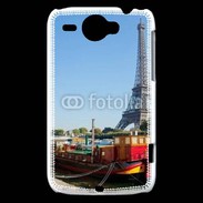 Coque HTC Wildfire G8 Tour Eiffel vue des bords de Seine
