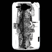 Coque HTC Wildfire G8 Pont des arts à Paris en dessin